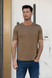 Roberto Collina - T-shirt in lino khaki