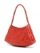 Dragon - Borsa Rosanna in pelle intrecciata arancio