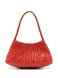 Dragon - Borsa Rosanna in pelle intrecciata arancio