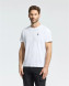 Psycho Bunny - T-shirt Classic Crew Nek Tee girocollo in cotone Pima bianca