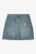 Carhartt - Gonna Maeve Double Knee Skirt Blue Destroy wash splatter