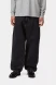 Carhartt - Jeans uomo Aaron Black Stone washed
