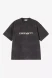 Carhartt - T-shirt S/S Painter Black Destroy wash splatter