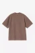 Carhartt - T-shirt S/S Loose Pocket Tobacco Garment dyed