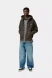 Carhartt - Felpa Hooded Painter Jacket Tobacco Destroy wash splatter