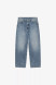 Crahartt - Jeans Landon pant blue, destroy wash, splatter