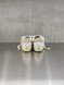 Golden Goose - Super-Star donna in pelle avorio con glitter argento e stella in pelle avorio