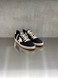 Golden Goose - Ball Star uomo in suede blu con stella e talloncino in pelle bianca