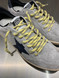 Golden Goose - Ball Star uomo in suede grigio con stella e talloncino in pelle blu