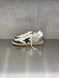 Golden Goose - Ball Star uomo in pelle beige con stella in suede blu e talloncino in pelle bianca