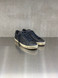 Golden Goose - Super-Star uomo in pelle blu con stella in pelle ton sur ton