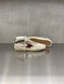 Golden Goose - Mid Star donna in suede perla con stella in pelle burgundy e inserti con ricami e perle