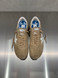 Golden Goose - Marathon uomo in suede tabacco con stella in pelle bianca e talloncino argento