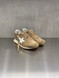 Golden Goose - Marathon uomo in suede tabacco con stella in pelle bianca e talloncino argento