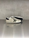 Golden Goose - Super-Star uomo in pelle ghiaccio con stella verde oliva e talloncino in suede nero