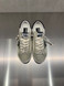 Golden Goose - Super-Star uomo in pelle ghiaccio con stella verde oliva e talloncino in suede nero