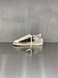Golden Goose - Stardan donna in pelle bianca e cavallino leo con stella in pelle bianca