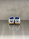 Golden Goose - Ball Star uomo in pelle bianca con stella e talloncino bluette