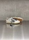 Golden Goose - Super-Star donna in pelle bianca con stella in glitter antracite e talloncino in glitter oro