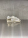 Golden Goose - Stardan donna in pelle bianca e laminata platino con stella in suede panna