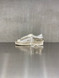 Golden Goose - Stardan donna in pelle bianca e laminata platino con stella in suede panna
