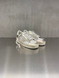 Golden Goose - Stardan donna in pelle bianca e laminata platino con stella in suede panna