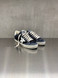 Golden Goose - Super-Star uomo in suede e pelle blu con stella e talloncino bianchi