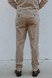 Briglia -1949- Pantalone modello BG61 in misto cotone e tecel tortora