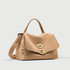 Zanellato - Borsa Postina Jones small in nubuk beige San Gimignano