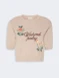 Max Mara Weekend - Maglia Fiacre a maniche corte in filato di cotone con ricami sabbia