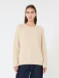 Max Mara Weekend - Maglia Ghiacci in alpaca e cotone sabbia