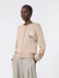 Max Mara Weekend - Cardigan Teiera in filato di cotone con ricami sabbia