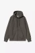 Carhartt -  Hooded Chase Jacket shungite  gold