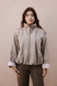 8PM - Bomber reversibile bicolor in tessuto misto lana da un lato e nylon dall'altra