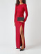 Twenty Fourhaitch - Clutch in maglia di cristalli nera