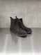 Pawelk's - Polacco Chelsea boots in camoscio effetto vintage moro