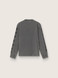 Golden Goose - T-shirt da uomo a maniche lunghe in cotone antracite con stampa