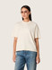 Golden Goose - T-shirt Unisex Star in cotone bianco con cristalli dégradé all-over e stampa sul retro