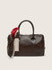 Golden Goose - Vita Bag media in pelle mogano con charm applicati e dettagli argento