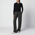 Golden Goose - Polo da donna in lana merino di colore nera