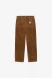 Carhartt - Pantalone Newel cinque tasche in velluto WIP H Brown Rinsed