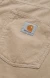 Carhartt - Pantalone Newel cinque tasche in velluto Wall Rinsed