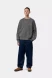 Carhartt - Felpa Vista Sweatshirt  in pesante jersey di cotone Black Garment dyed