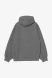 Carhartt - Felpa Vista Sweatshirt in pesante jersey di cotone con cappuccio Black Garment dyed