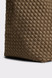 Marrea - Borsa tessuta a mano in neoprene Medium Coco fresco