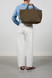 Marrea - Borsa tessuta a mano in neoprene Large Coco Fresco