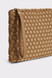 Marrea - Borsa tessuta a mano in neoprene Clutch Retro Sand