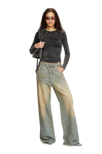 Diesel -Jeans relaxed 1996 D-Sire 007z4 effetto macchiato con