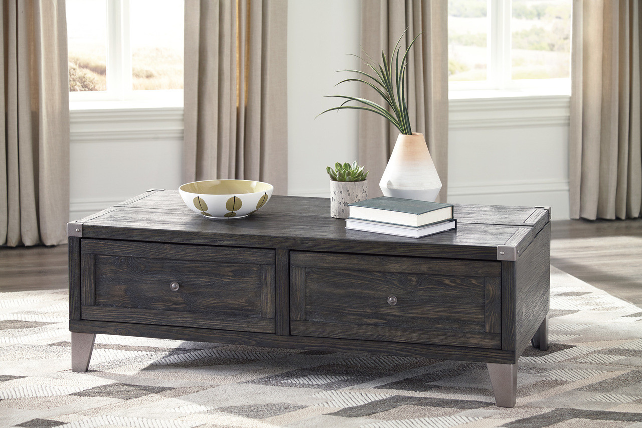 The Todoe Lift Top Cocktail Table is available at Cramers Home