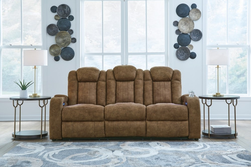 Wolfridge Brindle Reclining Sofa